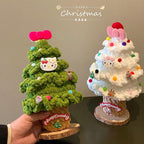 HelloKitty Handmade Knitted Christmas Tree Decoration