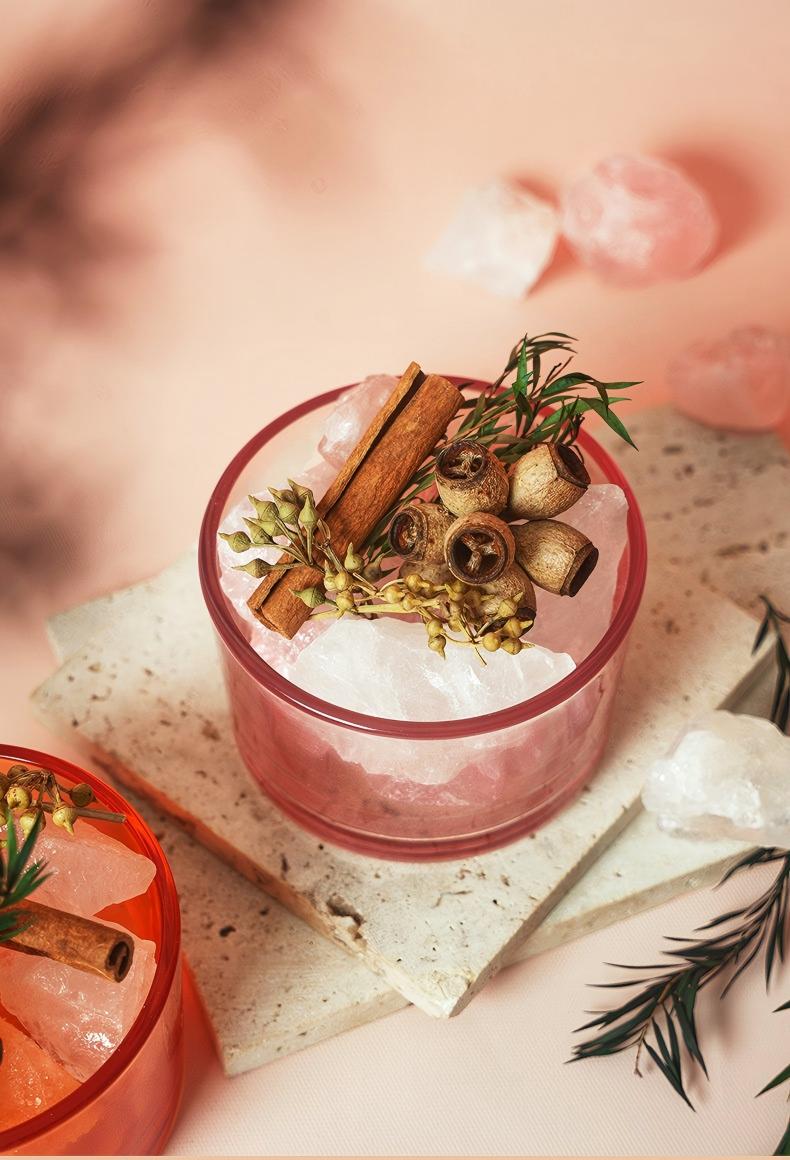 Dried Flower & Crystal Scented Diffusing Stone