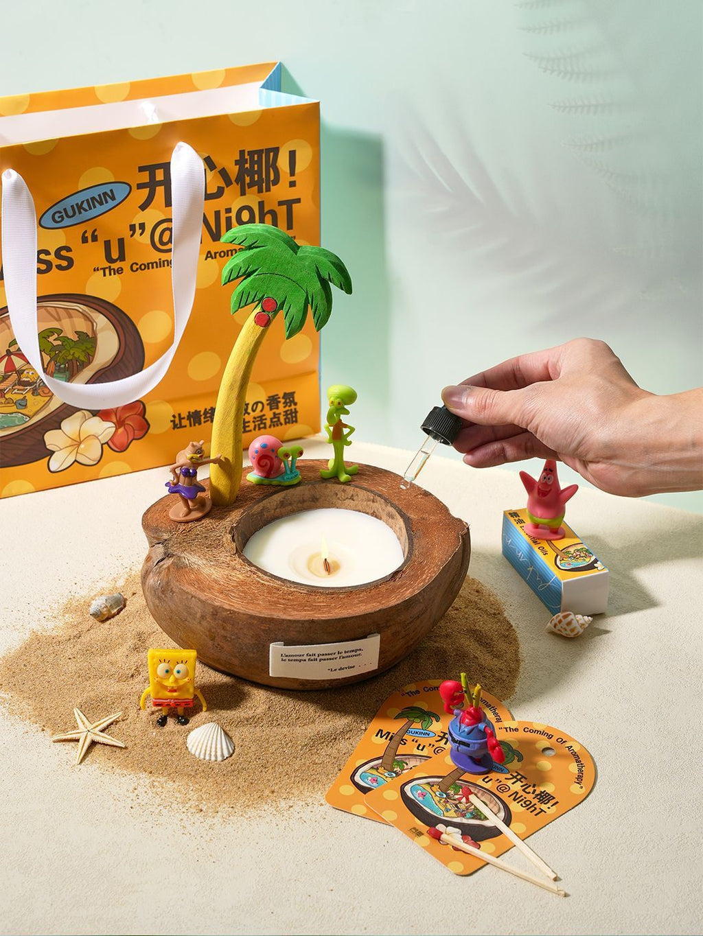 Happy Coconut | Scented Candle Gift Box