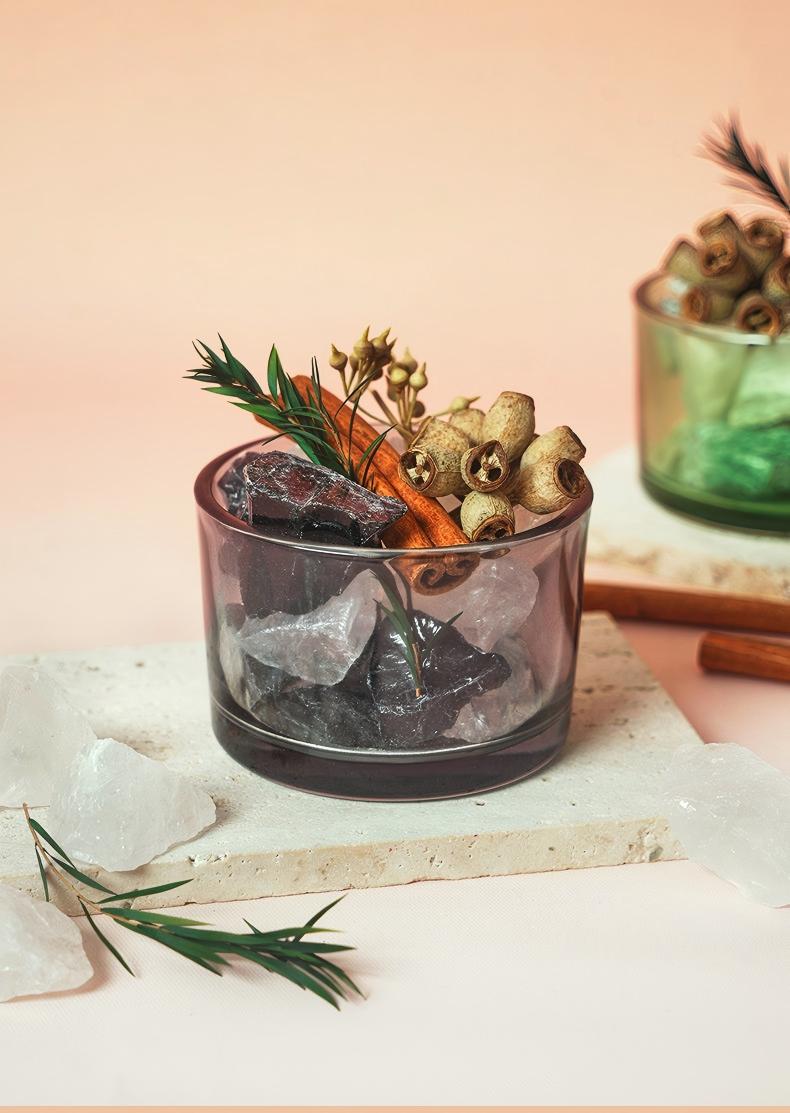 Dried Flower & Crystal Scented Diffusing Stone