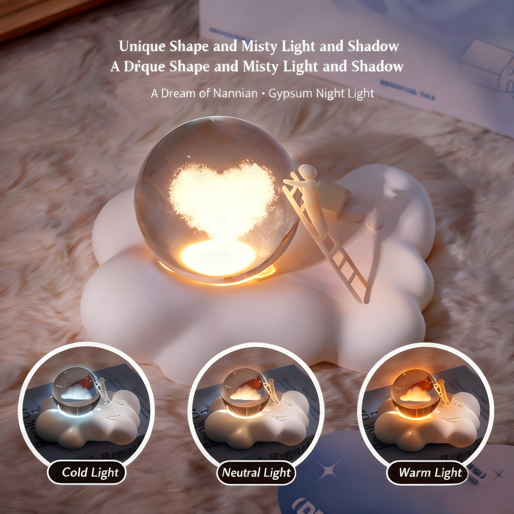 Dreams of Missing | Crystal Ball Scented Diffusing Stone & Night Light Gift Box