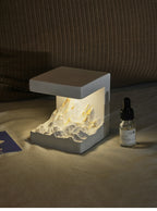 Sunrise Over Golden Mountain | Scented Diffusing Stone & Night Light Gift Box