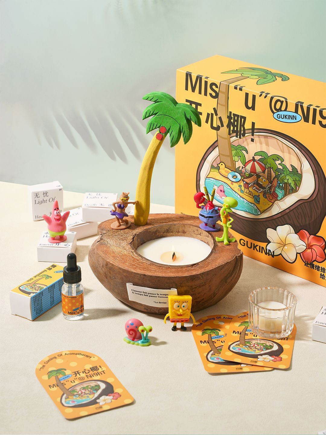 Happy Coconut | Scented Candle Gift Box