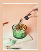 Dried Flower & Crystal Scented Diffusing Stone