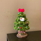 HelloKitty Handmade Knitted Christmas Tree Decoration